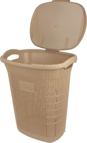 Фото - Корзина для белья VIOLET HOUSE 0261 Виолетта Cappuchino 65 л
