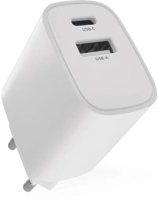 Фото - Сетевое зарядное устройство EMOS V02B15 1xUSB-A, 1xUSB-C 15W 220V (V02B15)