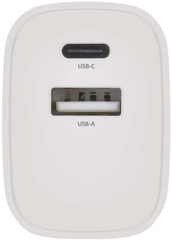 Фото - Сетевое зарядное устройство EMOS V02B15 1xUSB-A, 1xUSB-C 15W 220V (V02B15)