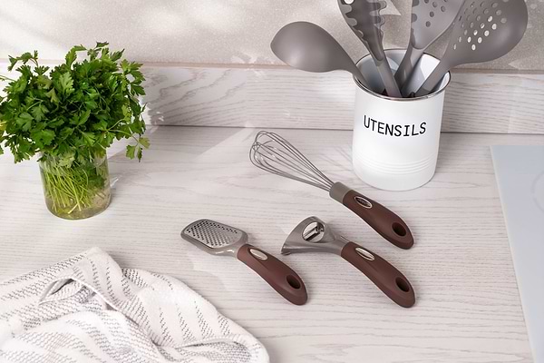 Фото - Терка Ardesto Gemini 21.5 см Gray/Brown (AR2156PG)