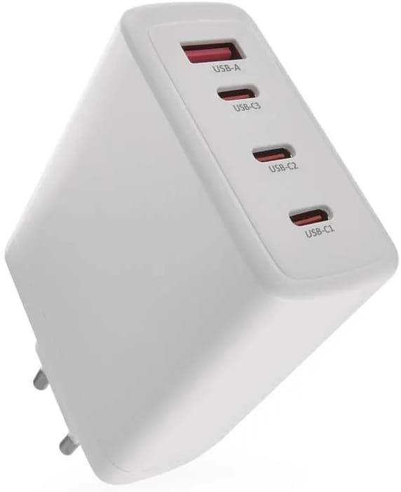 Сетевое зарядное устройство EMOS V06G120 1xUSB-A, 3xUB-C 120W 220V PD (V06G120)