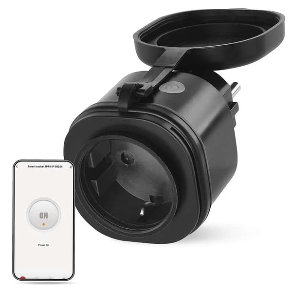 Фото - Умная розетка EMOS влагозащищенная WIFI P5534 GoSmart, ZigBee 3.0, IP44