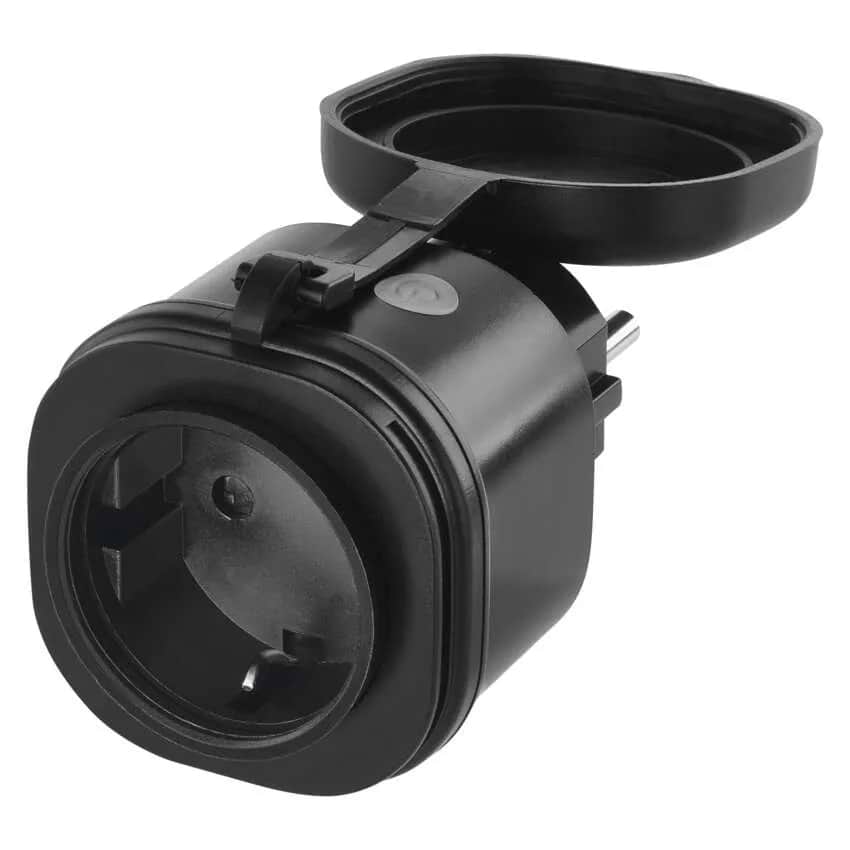 Умная розетка EMOS влагозащищенная WIFI P5534 GoSmart, ZigBee 3.0, IP44