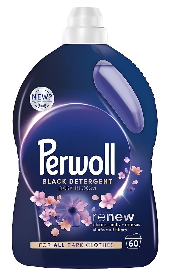 Фото - Засіб для делікатного прання Perwoll Відновлення та Аромат для темних речей 3000 мл (9000101811322)
