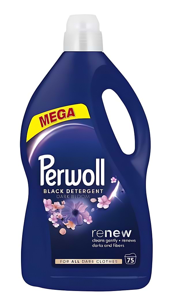 Фото - Гель для стирки Perwoll Восстановление и Аромат для темных вещей 3750 мл (9000101811735)