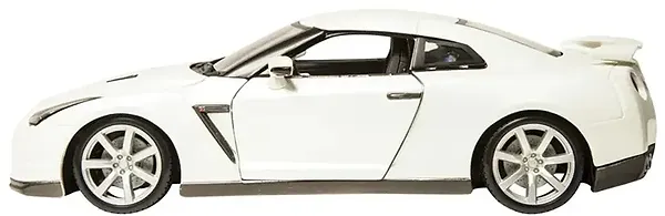 Фото - Коллекционная машинка 1:24 Bburago Nissan GT-R (ассорти красный, белый металлик, 1:24) (18-21082)
