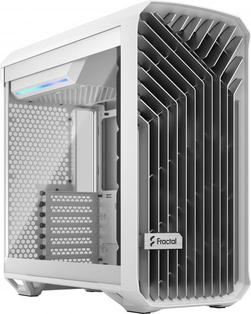 Корпус Fractal design ATX без БЖ Torrent Compact White TG (FD-C-TOR1C-03)