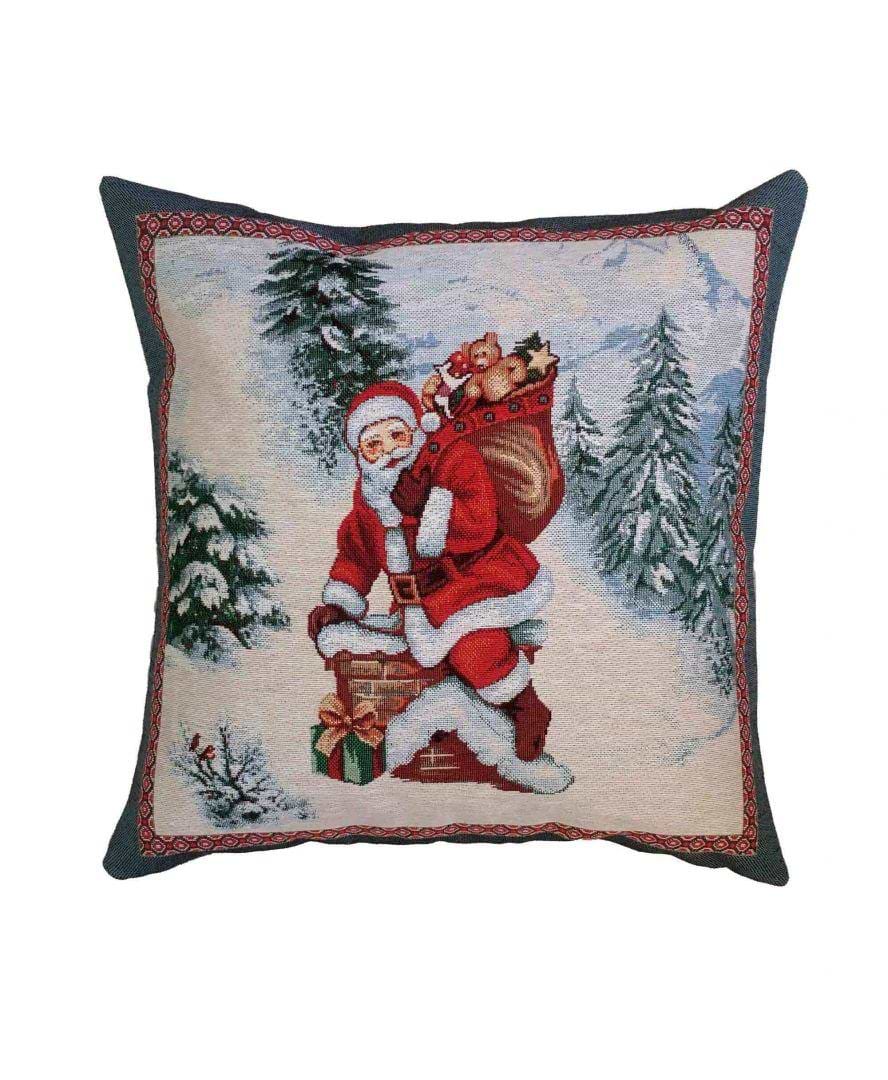 Подушка декоративна Прованс гобелен Лапландія 45х45 см (016742)