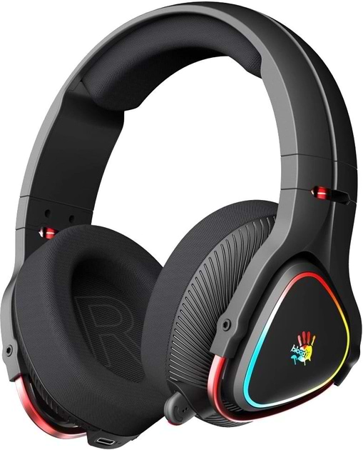Гарнитура беспроводная игровая Bloody MR710 (Black) - Фото 1