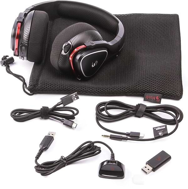 Фото - Гарнітура бездротова ігрова Bloody MR710 (Black)