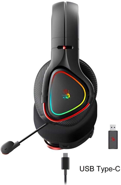 Фото - Гарнітура бездротова ігрова Bloody MR710 (Black)