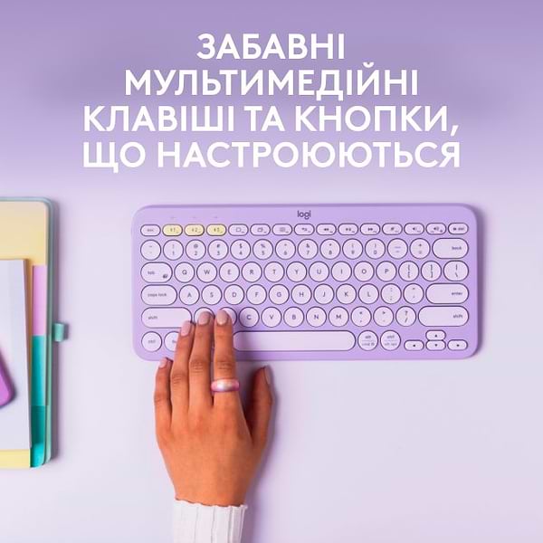 Фото - Клавіатура бездротова Logitech K380 (920-011166)