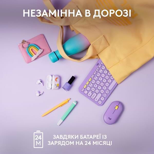 Фото - Клавіатура бездротова Logitech K380 (920-011166)