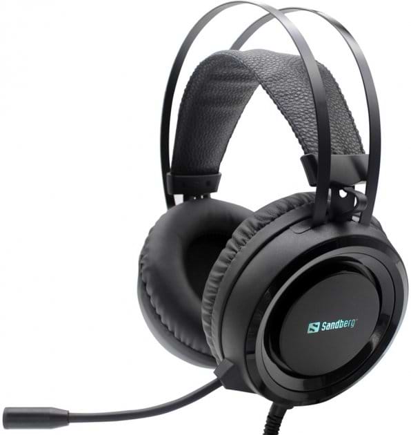 Фото - Гарнітура дротова ігрова Sandberg Dominator Headset RGB (126-22)
