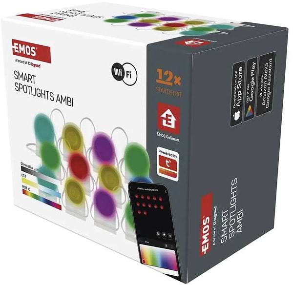 Фото - Светодиодный светильник EMOS ZIW154R, Wi-Fi (для стартового набора ZIW15CR)