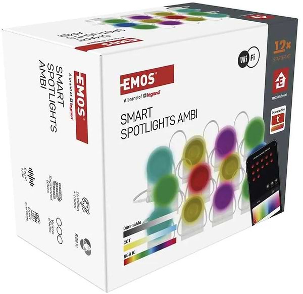 Фото - Светодиодный светильник EMOS ZIW154R, Wi-Fi (для стартового набора ZIW15CR)