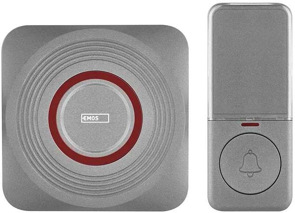 Фото - Бездротовий дверний дзвінок EMOS Розумний P5735SS WIFI