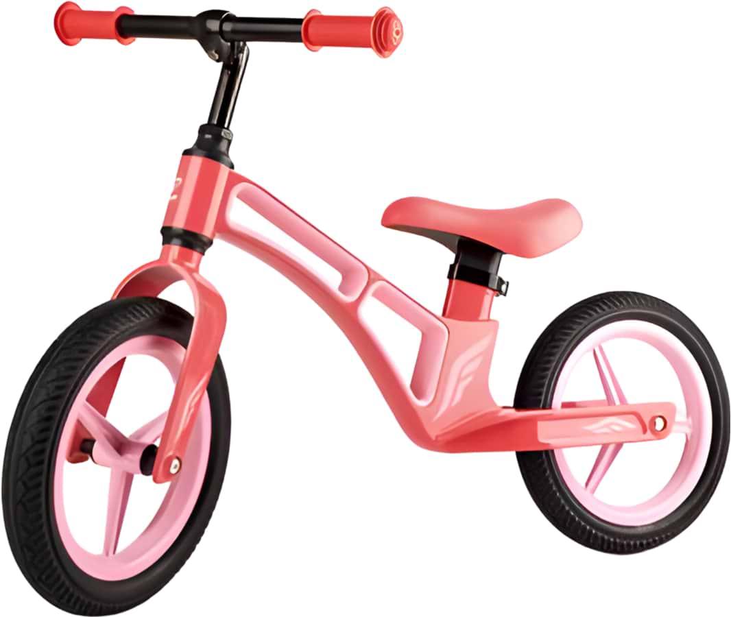 Беговел Hape Новое исследование двухколесный розовый (E8653)