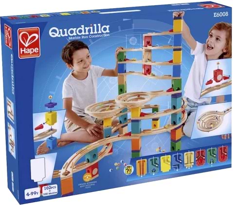 Дерев'яний конструктор Hape Quadrilla Депо 202 ел. (E6008)