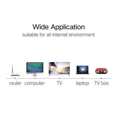 Фото - Кабель патч-корд UGREEN NW102 Cat 6 U/UTP Lan Cable 1m Black (20159)