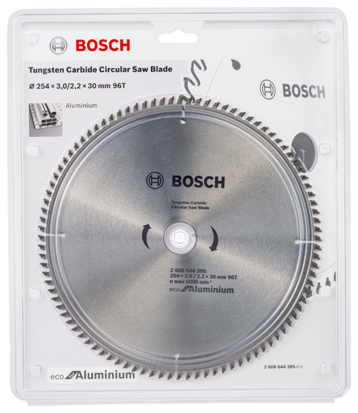 Фото - Диск алмазный Bosch Eco for Aluminium 254x3x30-96T (2.608.644.395)