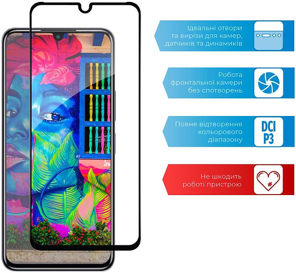Фото - Захисне скло для смартфону ACCLAB Full Glue for Infinix Note 12 Pro Black (1283126546617)