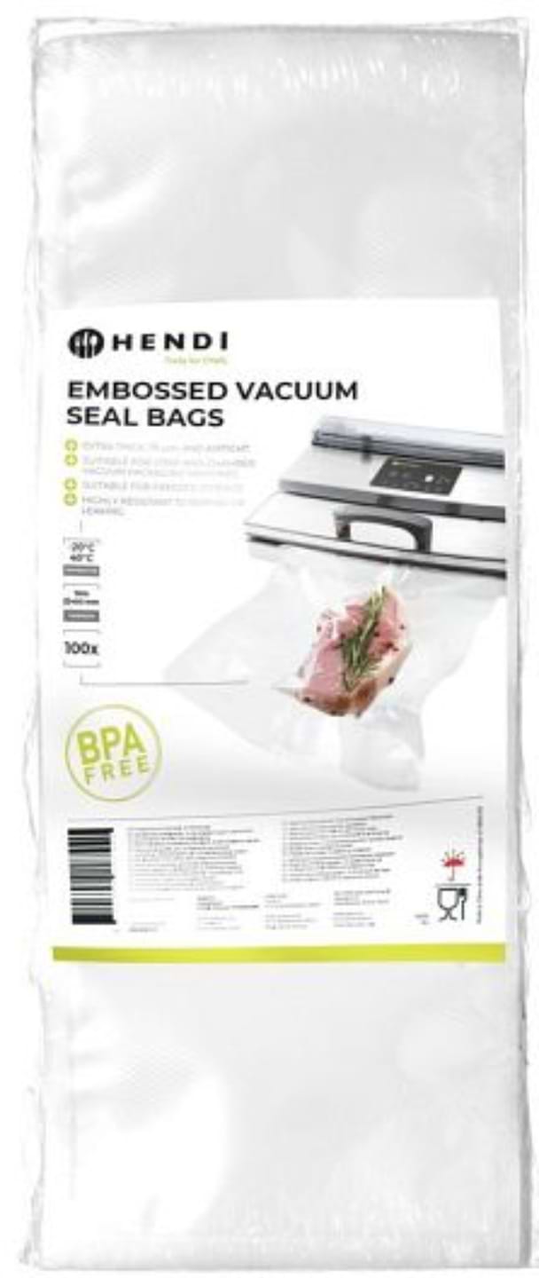 Пакети для вакууматора Hendi 150x400 мм 100 шт. (971420)