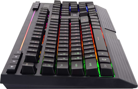 Фото - Клавіатура дротова ігрова Ergo ENG/RUS/UKR Black (KB-612)