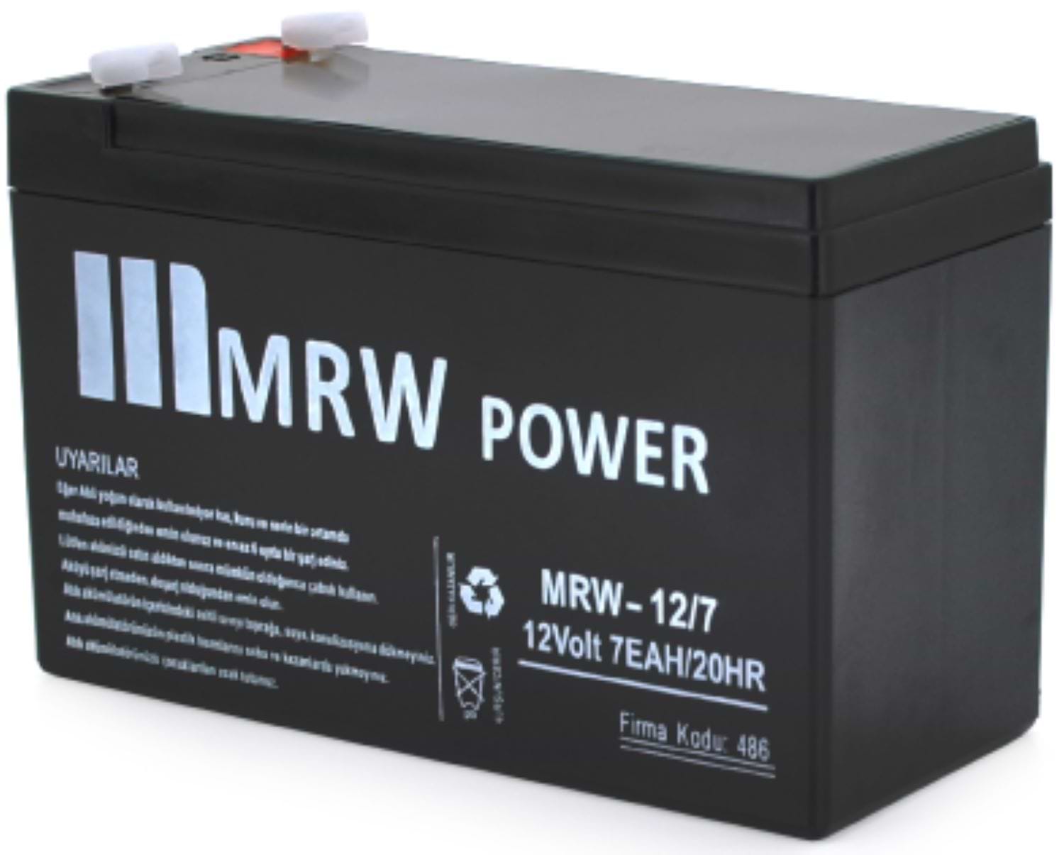 Аккумулятор для ИБП Mervesan MRW-12/7L 12 V 7Ah