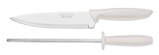 Набір ножів Tramontina Plenus Light Grey 2 пр. (23498/311) - Фото 1