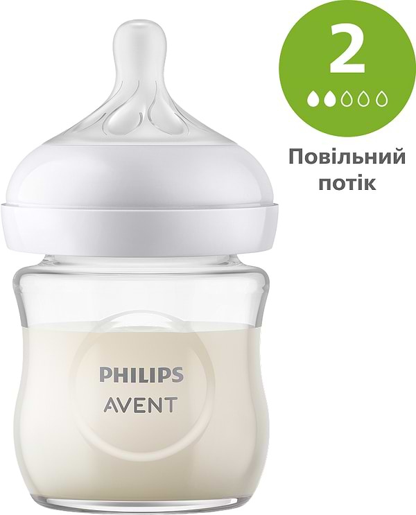 Фото - Бутылочка для кормления Philips AVENT Natural природный поток 120 мл, 1 шт. (SCY930/01)