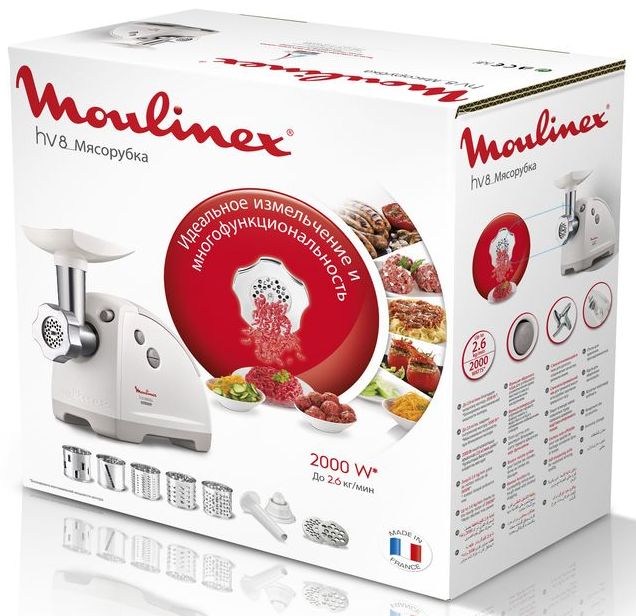 Фото - М'ясорубка Moulinex ME626T_XF2