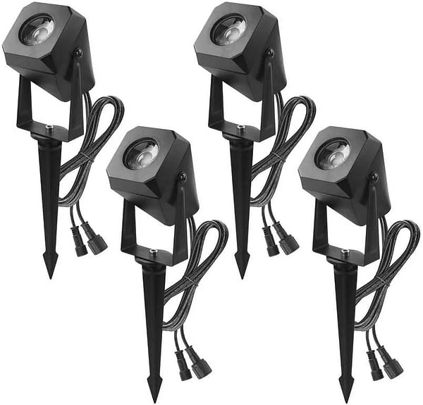 Фото - Світлодіодний прожектор EMOS ZIW194R,комплект 4 шт,7Вт,RGBIC,WIFI