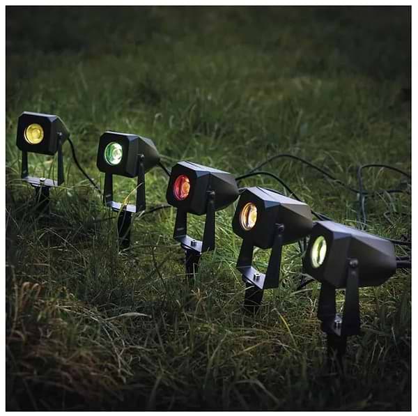 Фото - Світлодіодний прожектор EMOS ZIW194R,комплект 4 шт,7Вт,RGBIC,WIFI