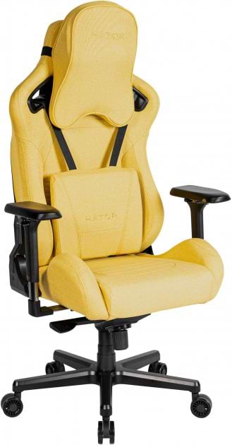 Фото - Кресло для геймеров Hator Arc Fabric (HTC-995) Saffron Yellow