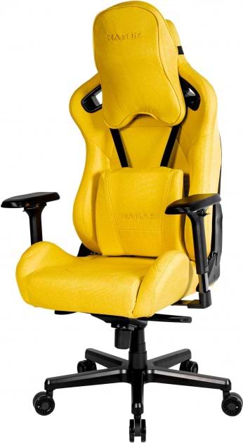 Фото - Кресло для геймеров Hator Arc Fabric (HTC-995) Saffron Yellow