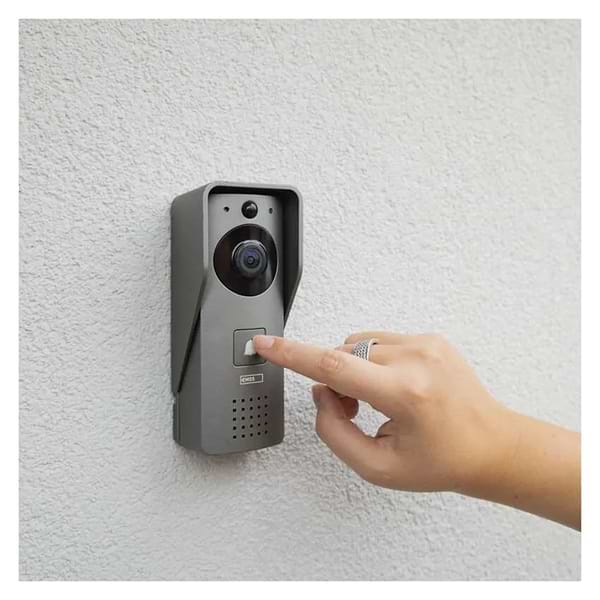 Фото - Бездротовий дверний дзвінок EMOS Розумний відеодзвінок H4031 Go Smart з Wi-Fi