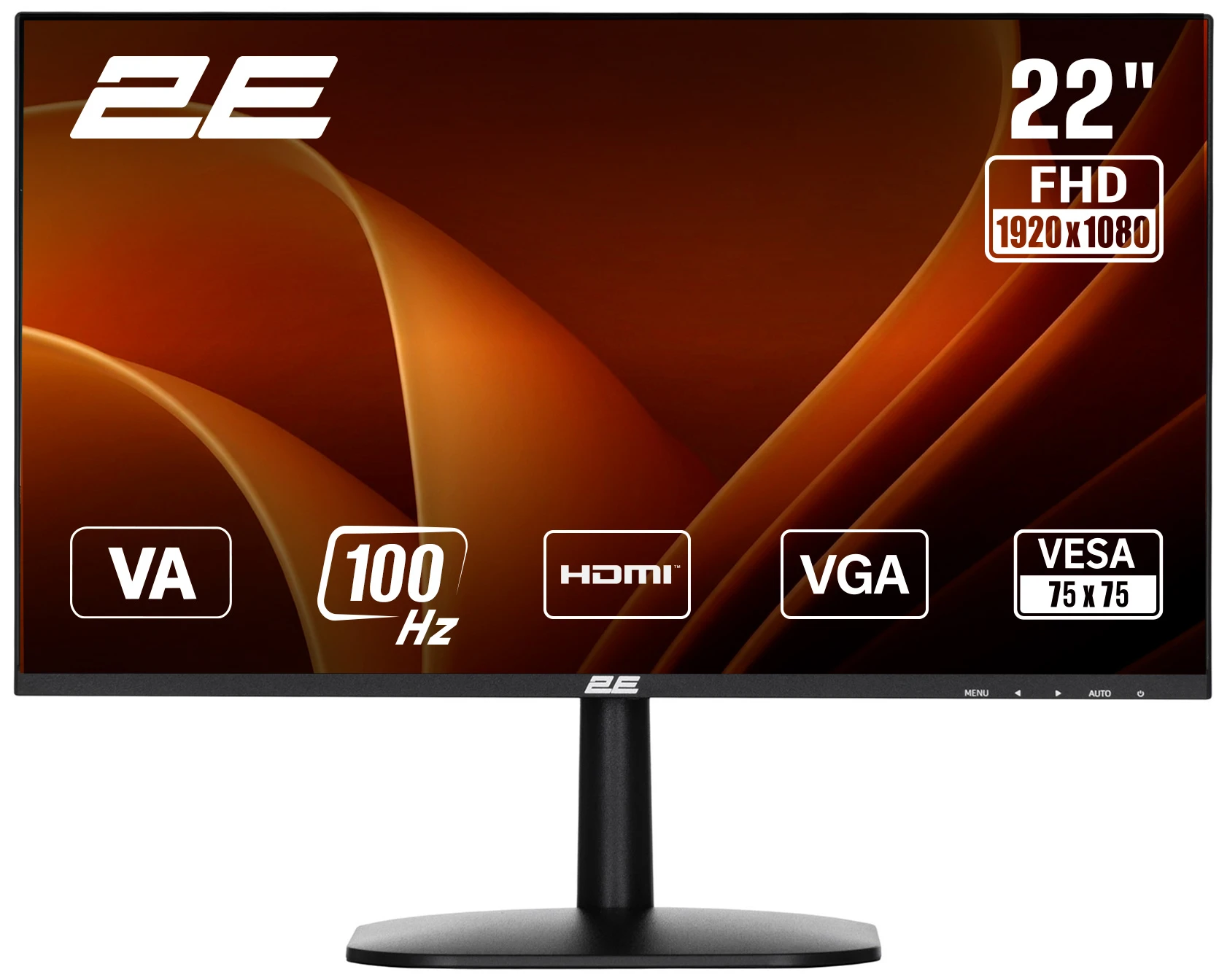 Монитор 2E A2225B (2E-A2225B-01.EU)