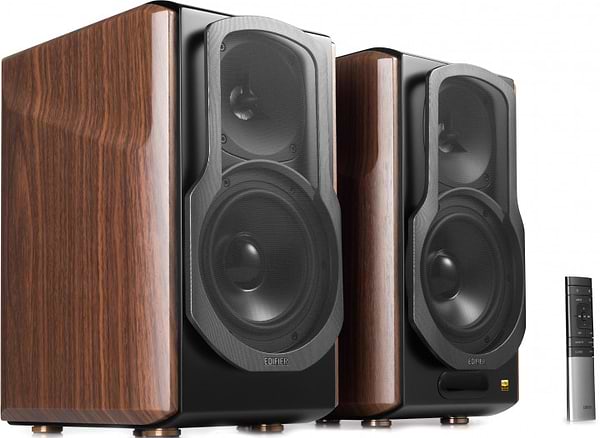 Фото - Компьютерная акустика компактная 2.0 Edifier S2000MKIII Brown 2.0 130W Bluetooth Hi-Res