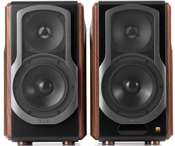 Фото - Компьютерная акустика компактная 2.0 Edifier S2000MKIII Brown 2.0 130W Bluetooth Hi-Res