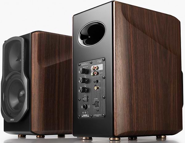 Фото - Компьютерная акустика компактная 2.0 Edifier S2000MKIII Brown 2.0 130W Bluetooth Hi-Res