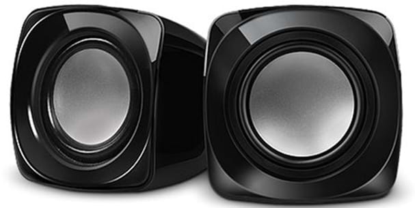 Компьютерная акустика компактная 2.0 REAL-EL S-20 Black