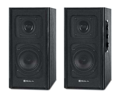 Фото - Компьютерная акустика обычная 2.0 REAL-EL S-250 Black (EL121000005)