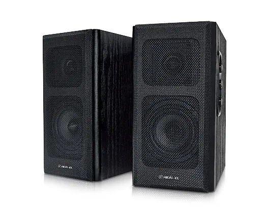 Фото - Компьютерная акустика обычная 2.0 REAL-EL S-250 Black (EL121000005)