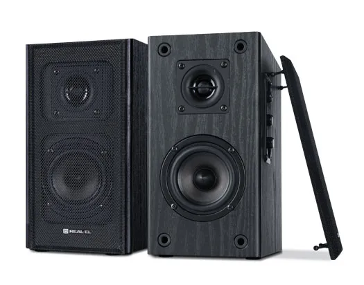 Фото - Компьютерная акустика обычная 2.0 REAL-EL S-250 Black (EL121000005)