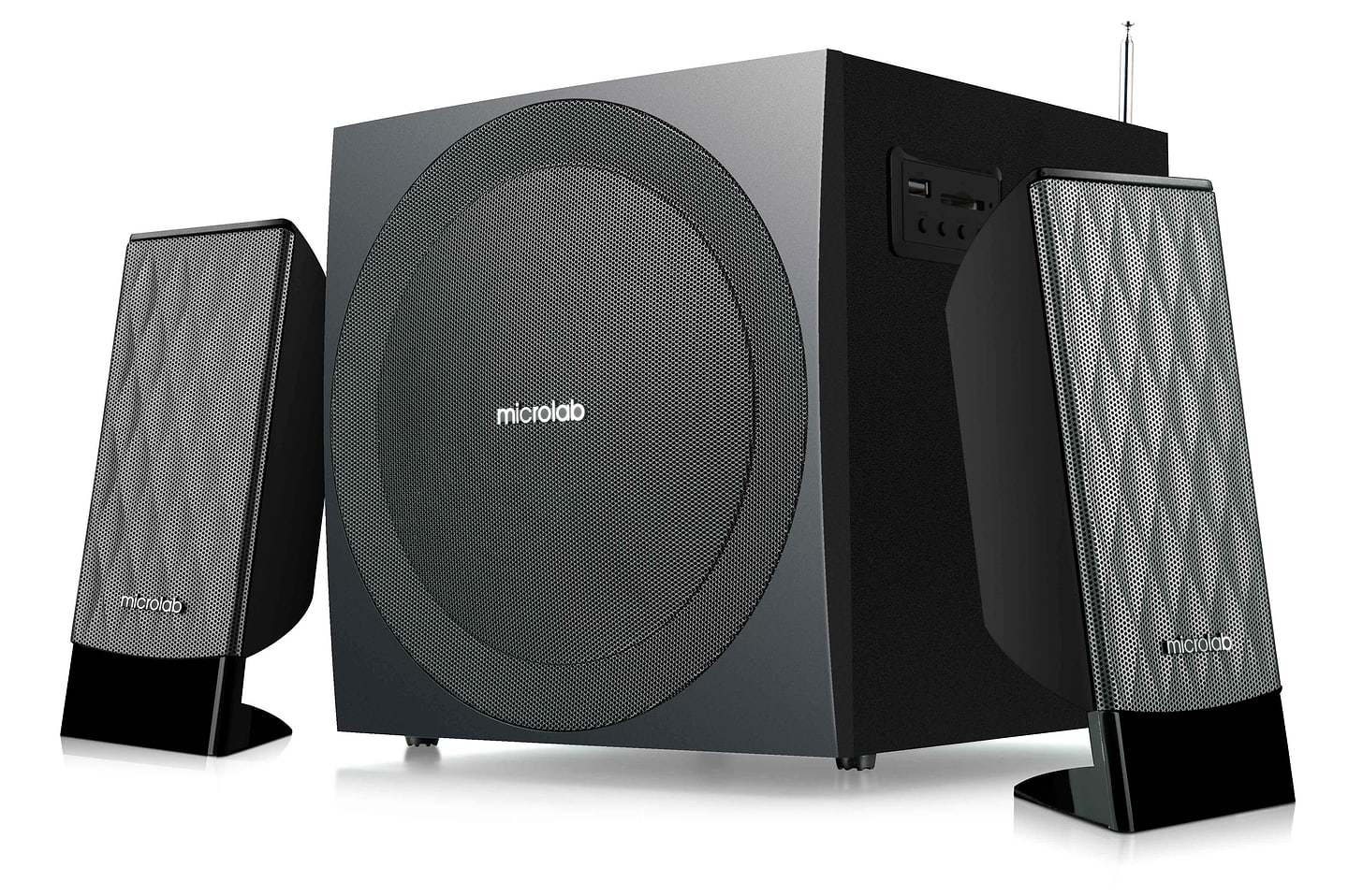 Комп'ютерна акустика 2.1 Microlab M-300U Black - Фото 1