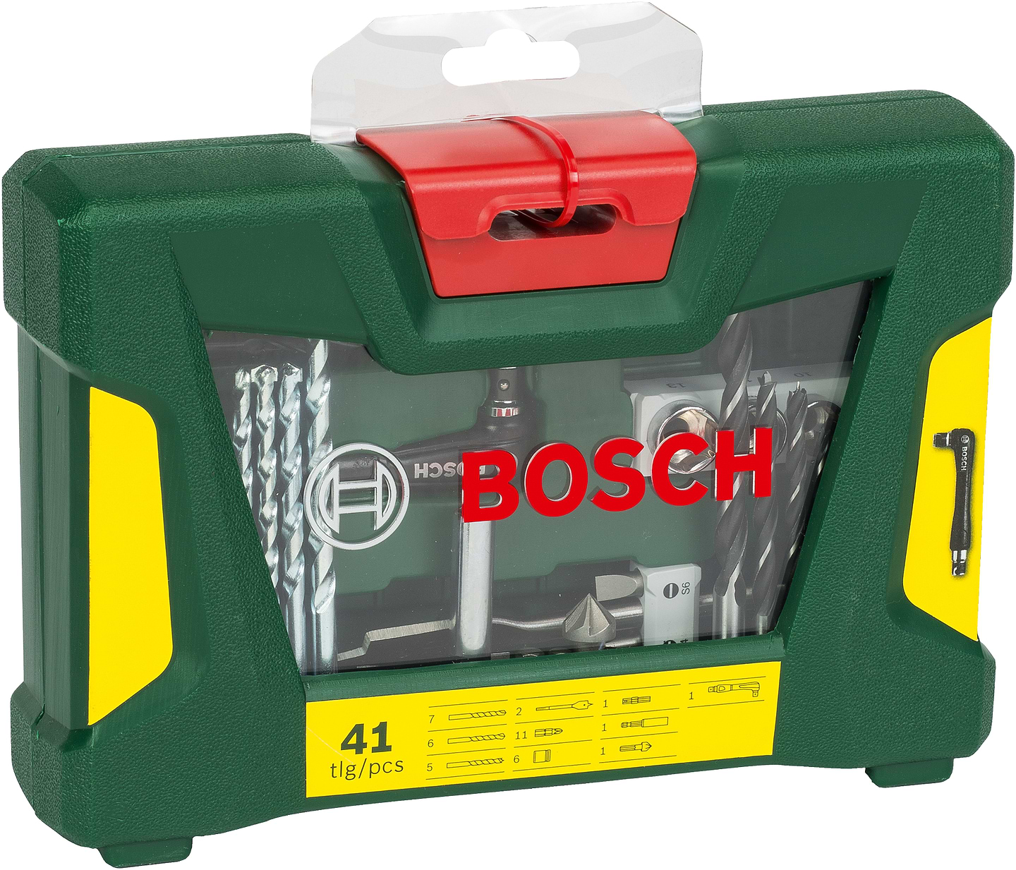 Набір свердел Bosch V-line і біт 41 шт. (2.607.017.316)