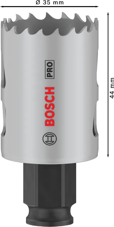 Фото - Коронка по металлу Bosch Professional Multi Material PC Plus 35 мм (2.608.594.378)