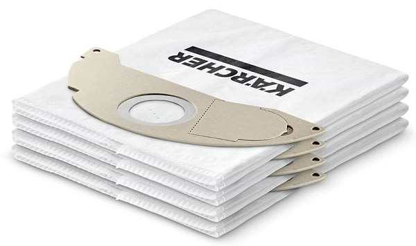 Фото - Мішок для пилососа одноразовий Karcher KFI 657 для SE 5 SE 5.100 SE 6.100 4 шт. (2.863-371.0)