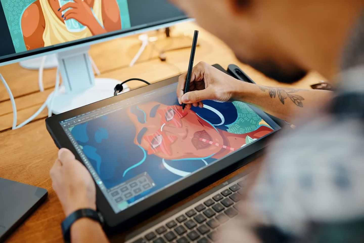 Графічний планшет Wacom Cintiq Pro 22'' (2023) (DTH227K0B)